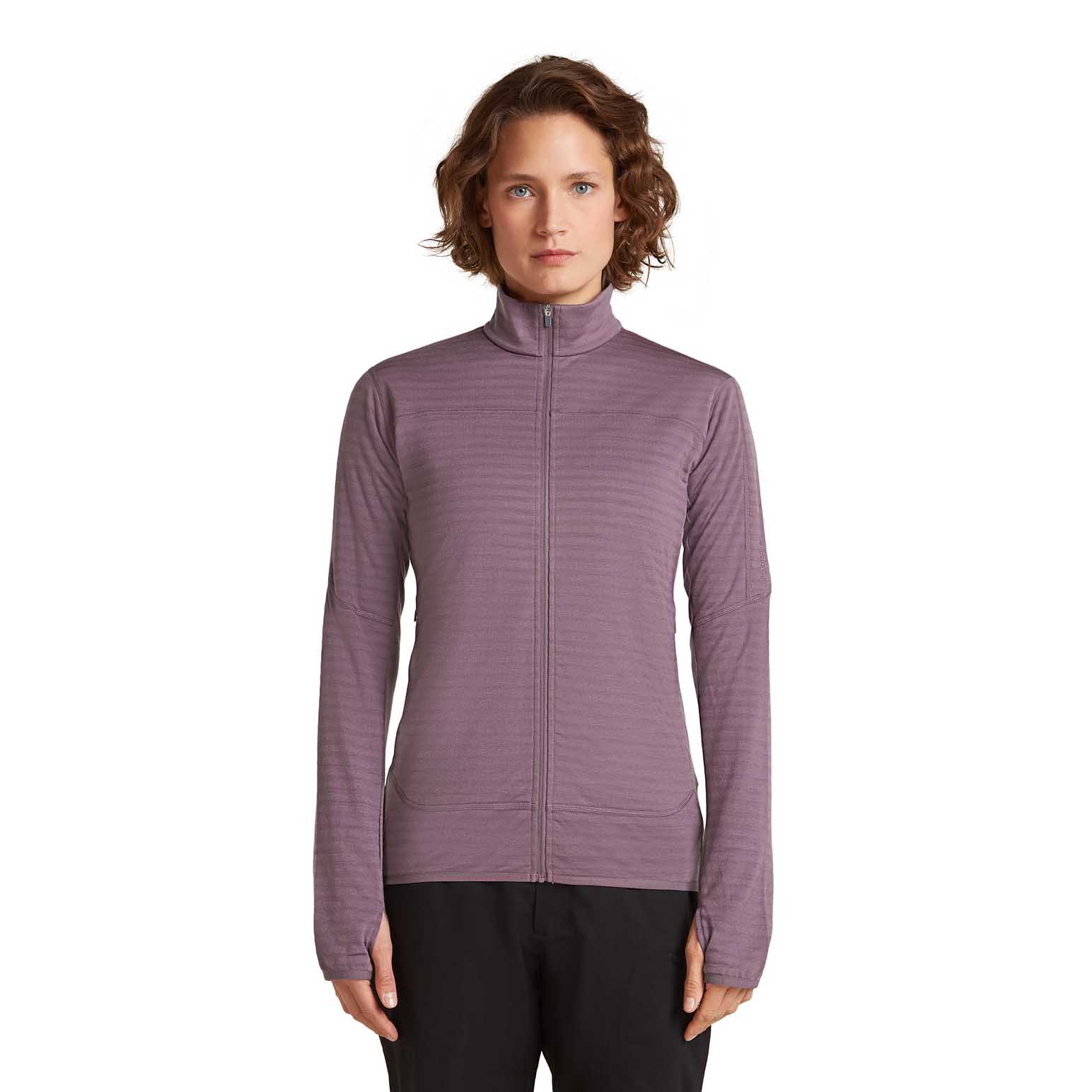 Icebreaker W Merino 300 RealFleece Descender LS Zip